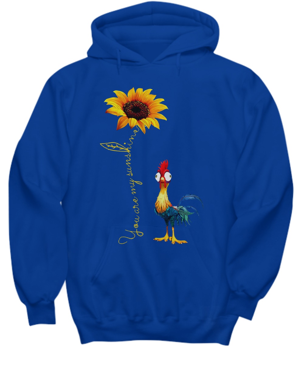 Rooster you are my sunshine shirt, long sleeve, hoddie, unisex tee 3