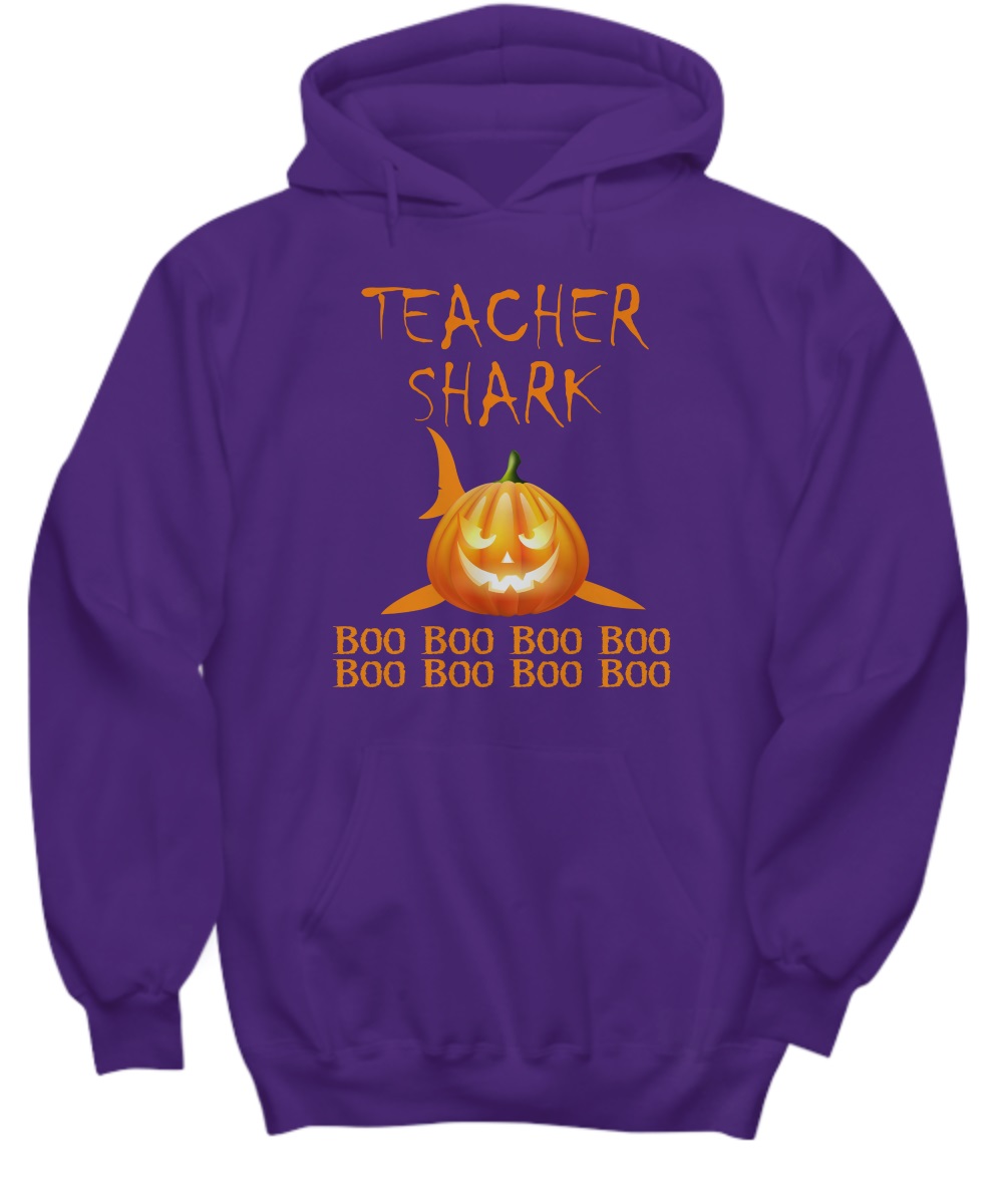Teacher Shark boo boo boo Halloween shirt, sweatshirt, zip hoddie 1