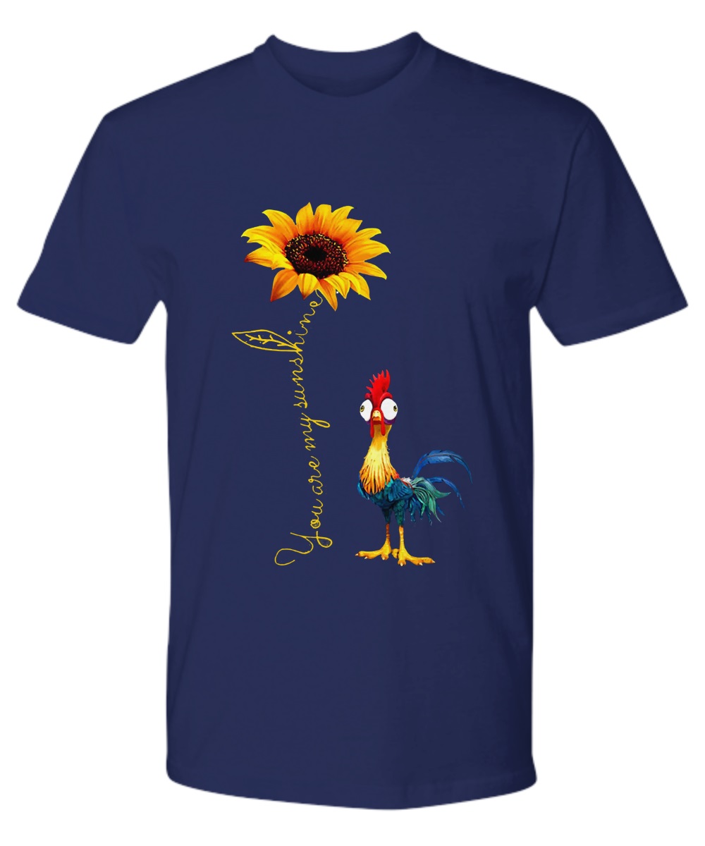 Rooster you are my sunshine shirt, long sleeve, hoddie, unisex tee 2