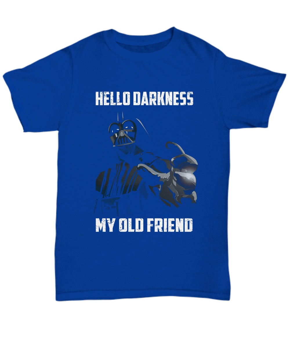 Darth Vader Hello darkness my old friend shirt, premium tee 2