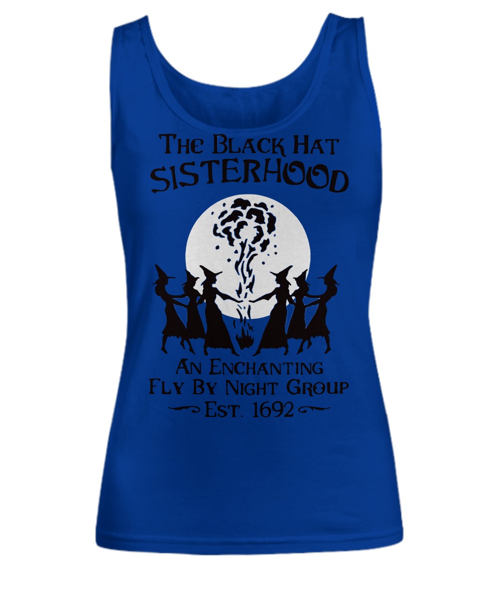The black hat sisterhood an enchanting fly by night group 1692 shirt 2