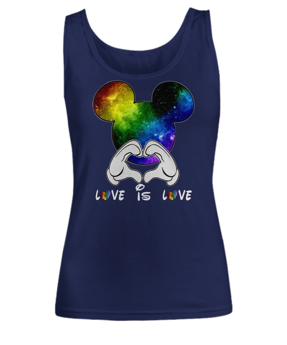 Mickey love is love LGBT shirt, sweatshirt,unisex tee 2