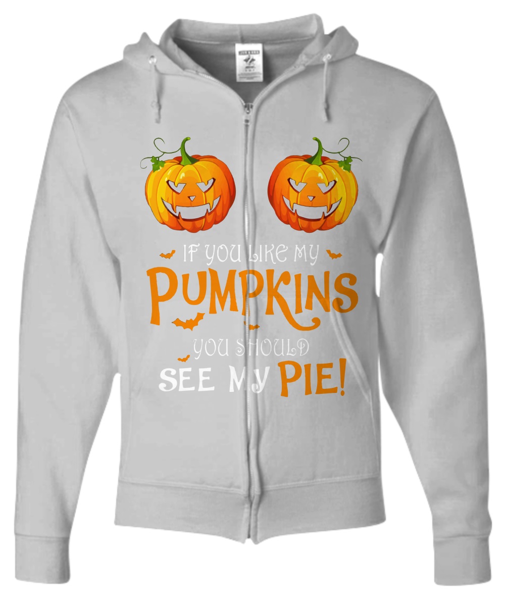 If you like my pumpkins see my pie halloween shirt, premium tee 3