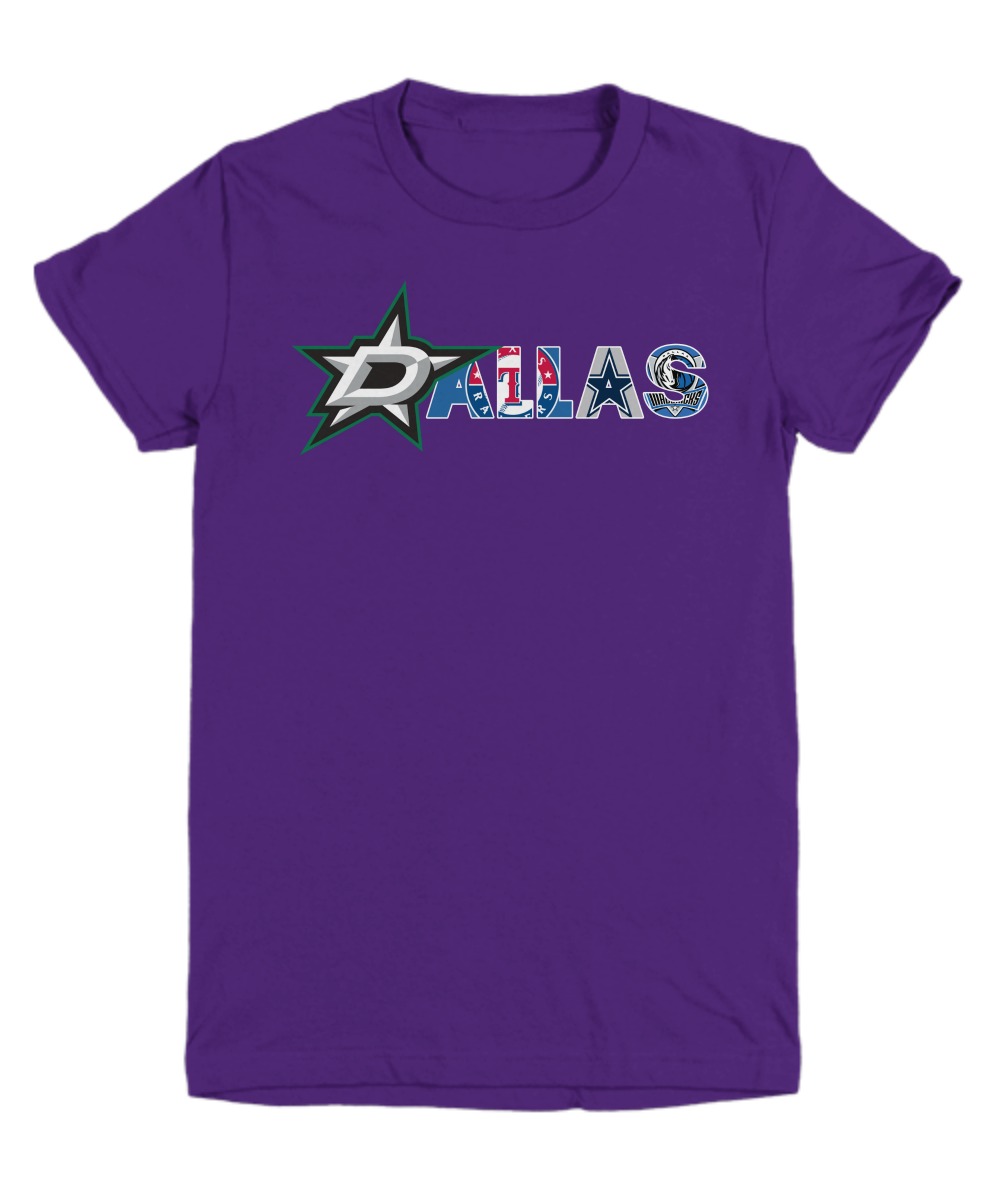 Dallas all sports logo shirt shirt
