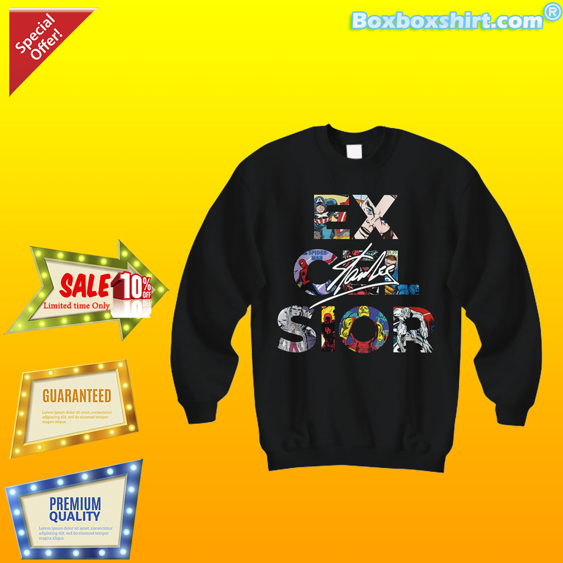 Excelsior Stan Lee shirt