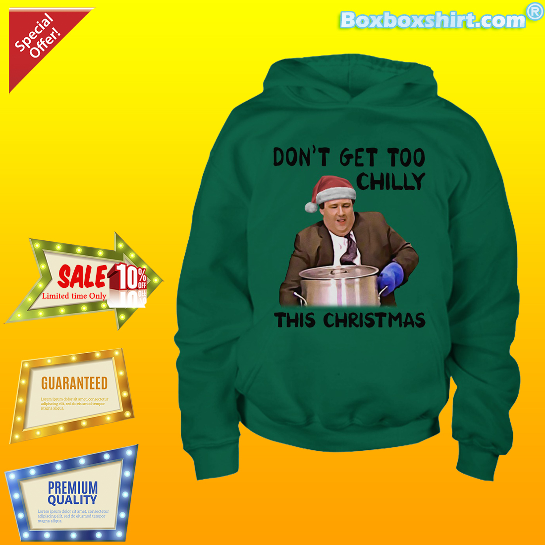 Kevin Malone don't get too chilly this Christmas shirt 