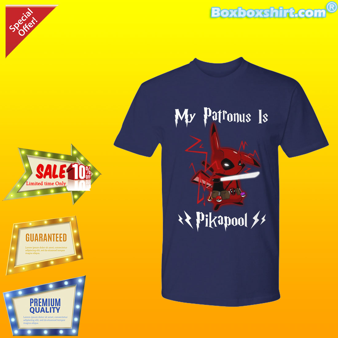 My Patronus is pikapool shirt 2
