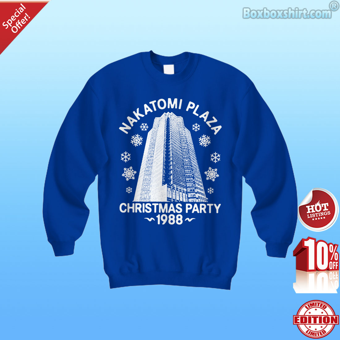 Nakatomi plaza Christmas Party 1988 shirt