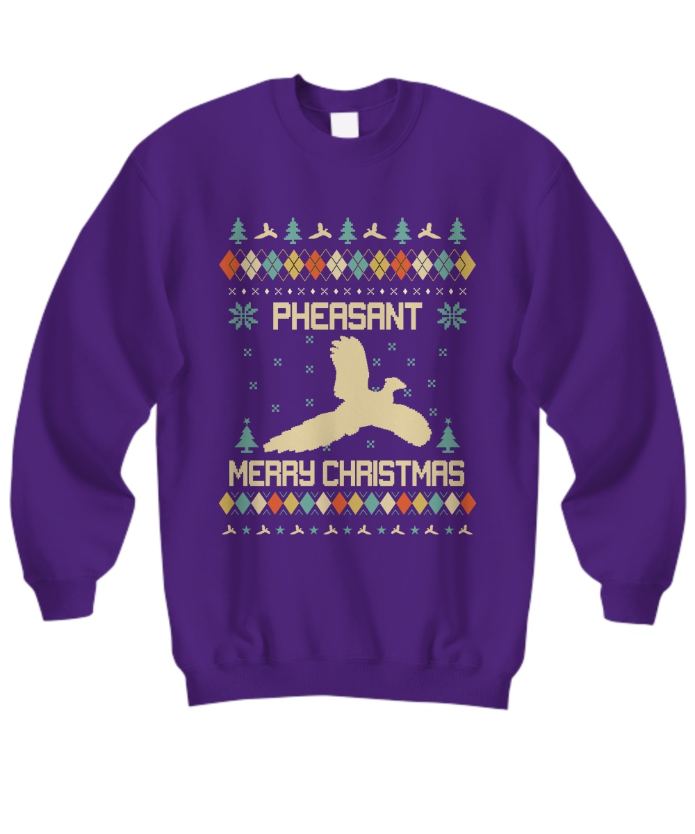 Pheasant merry Christmas shirt