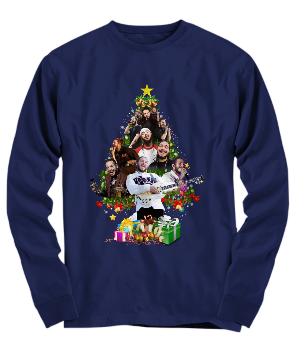 Post Malone Christmas Tree shirt