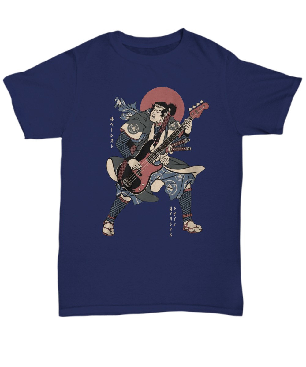 Samurai Guitar Bassist shirt
