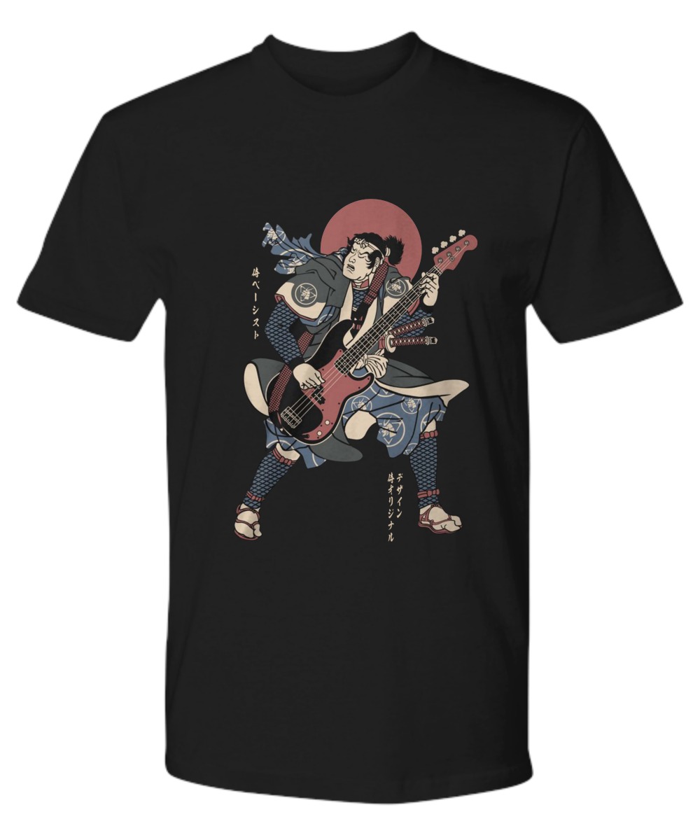 Samurai Guitar Bassist shirt