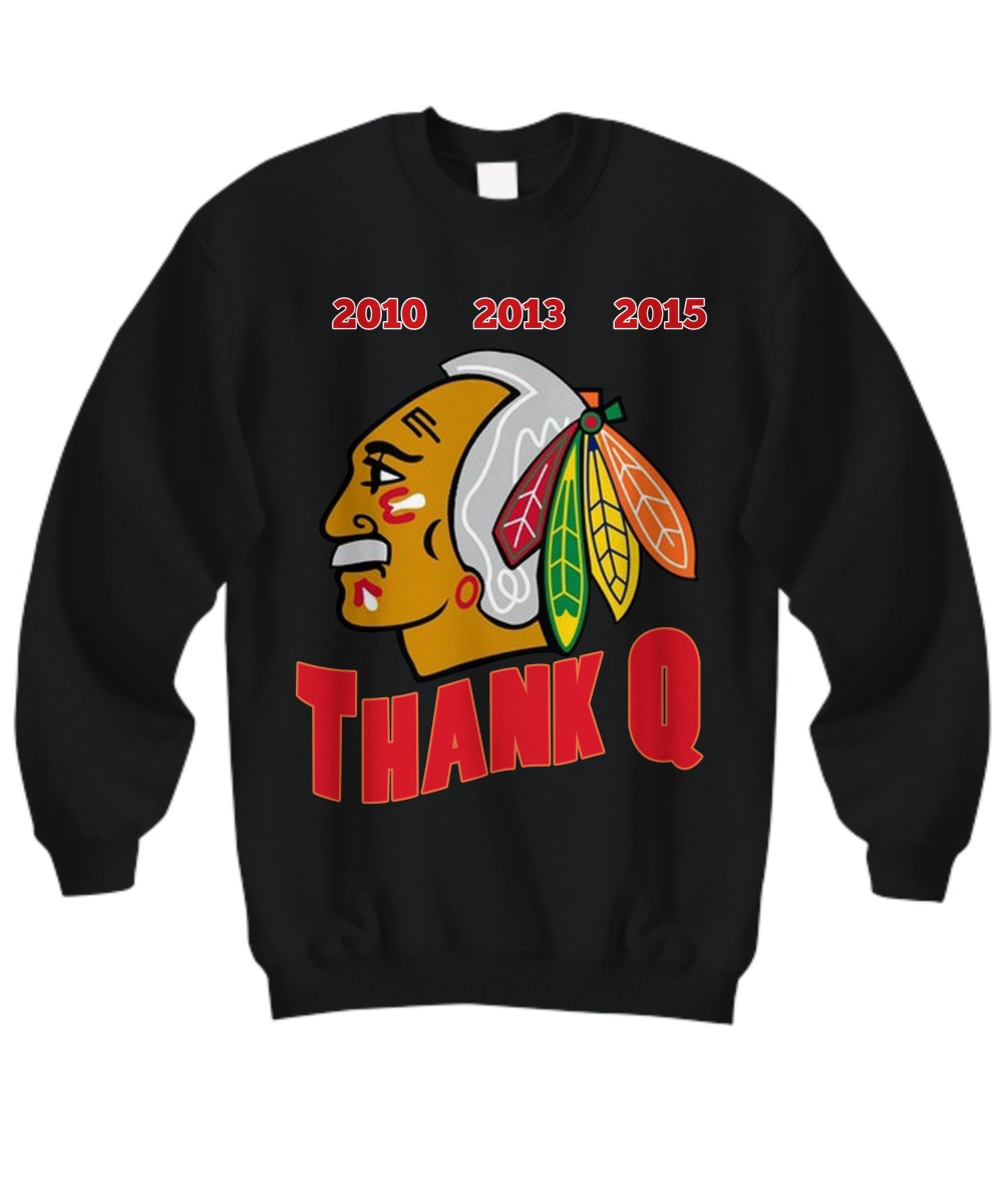 Thank Quenneville Chicago Blackhawls 2010 2013 2015 shirt