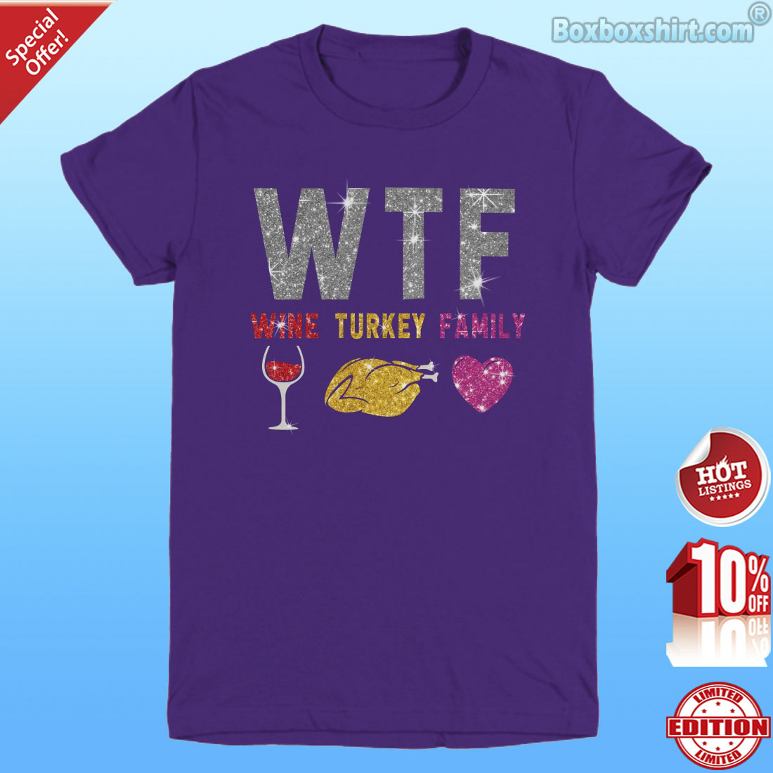 WTG Wine Turkey Family twink shirt