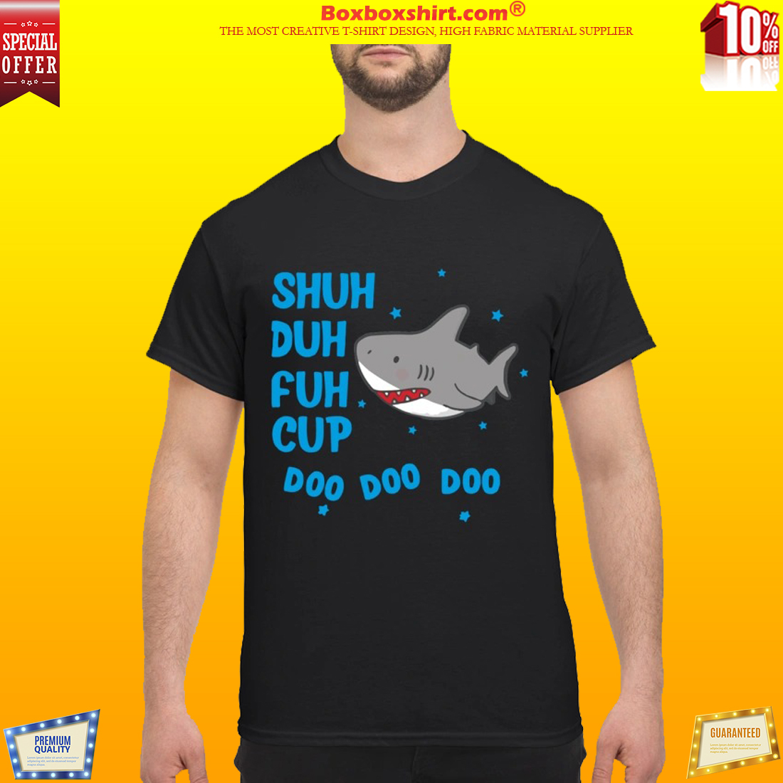 Baby shark Shuh duh fuh cup doo doo doo mug and shirt