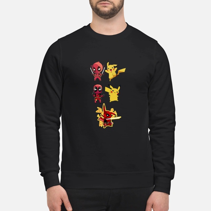 Deadpool And Pikachu Fusion Pikapool shirt