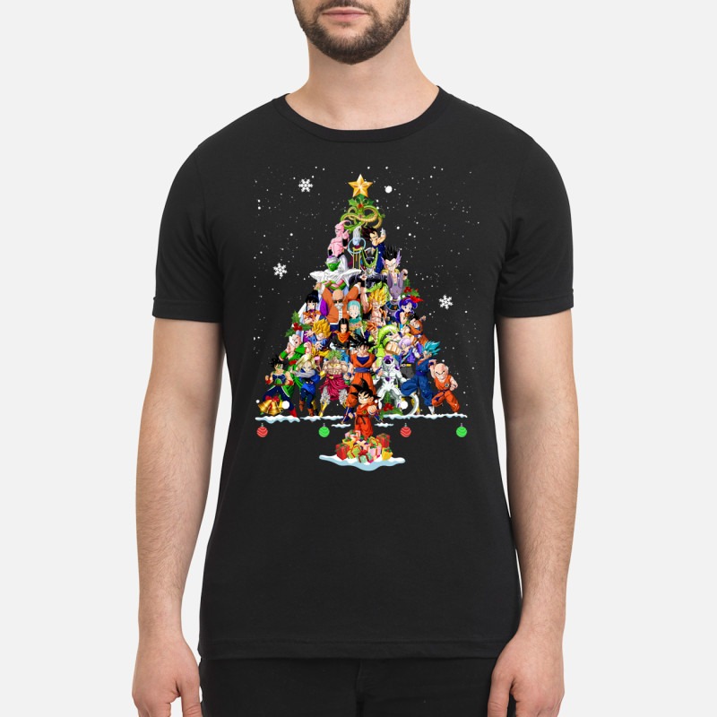 Dragon ball Christmas tree shirt