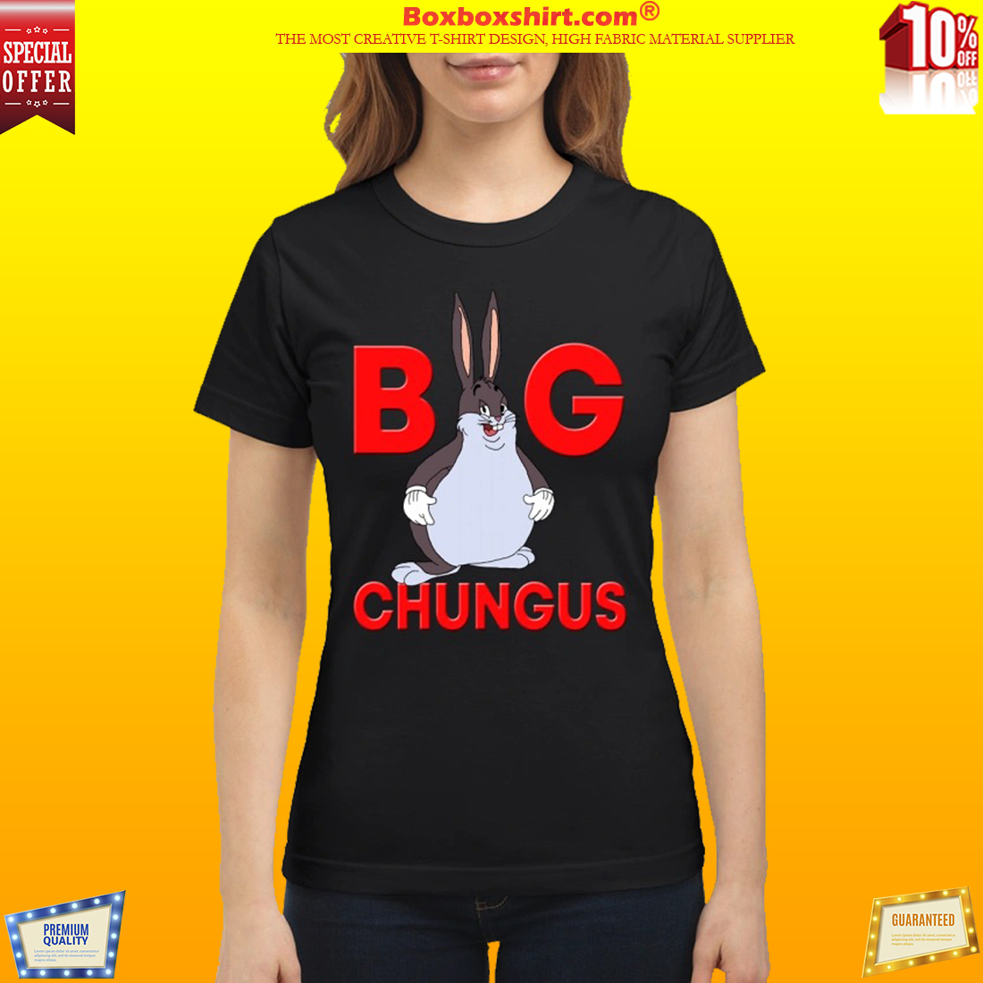 Fat Bunny Big Chungus classic t shirt