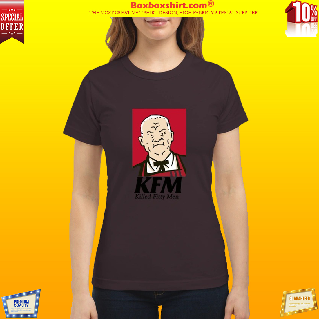 KFM Killed Fitty Men mug and classic shirt