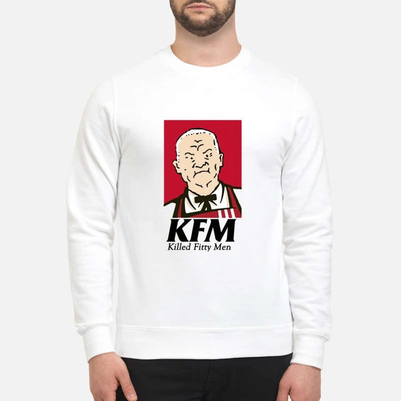 KFM Killed Fitty Men mug and sweatshirt