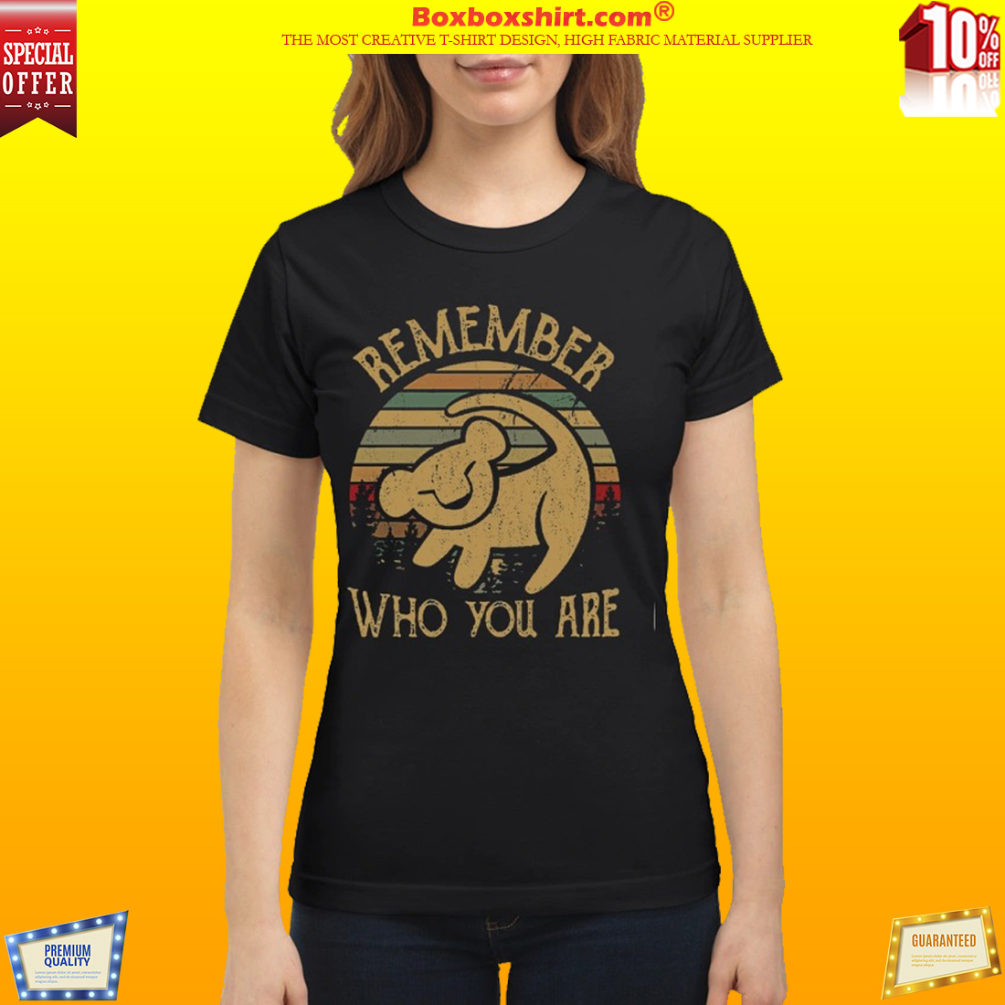 Lion King remember who you are classic shirt