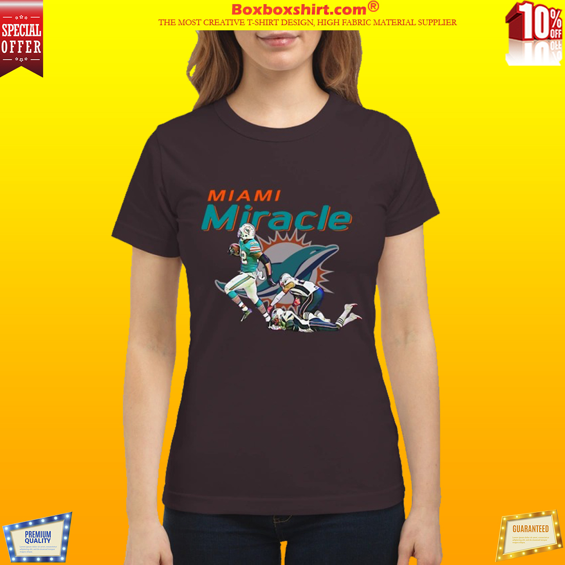 Miami dolphin miracle classic shirt