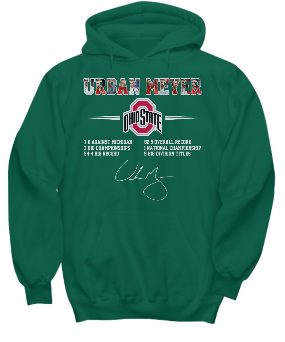 Ohio State Urban Meyer hoodie