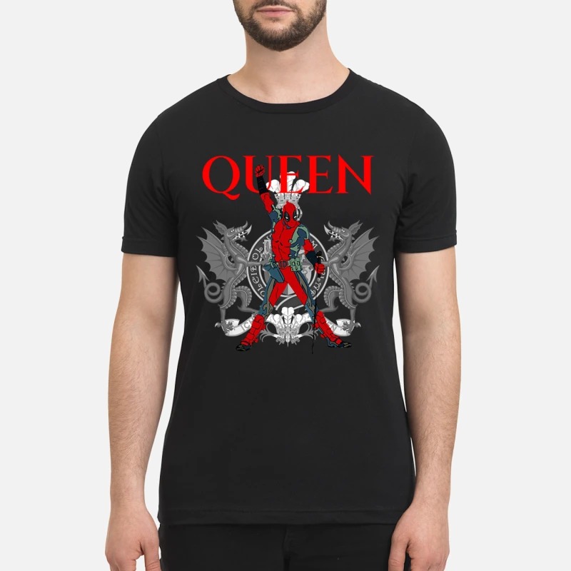 Queen Freddie Mercury deadpool shirt