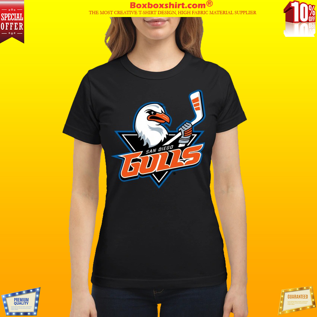 San Diego Gulls Hockey team logo classic shirt