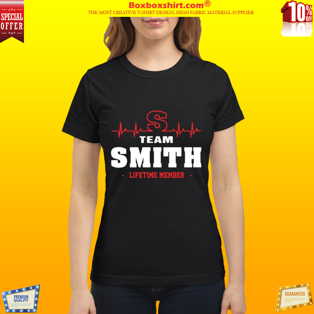 Team Smith lifetime member classic shirt