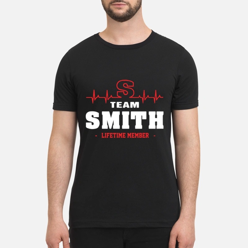 Team Smith lifetime member premium shirt