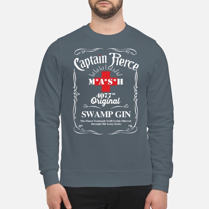 Captain Pierce mash 4077 original swamp gin sweatshirt