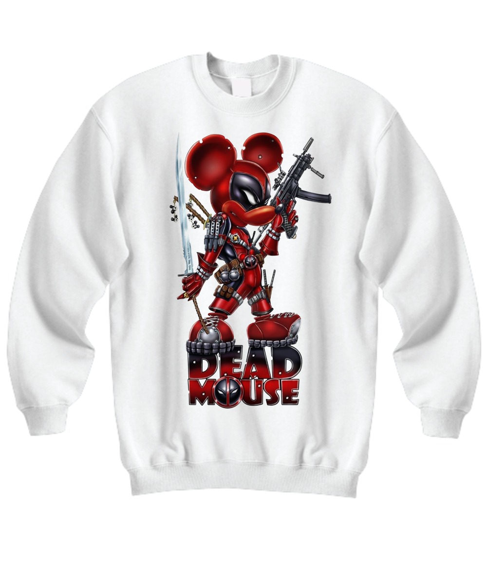 Deadpool mickey mouse deadmouse t sweatshirt
