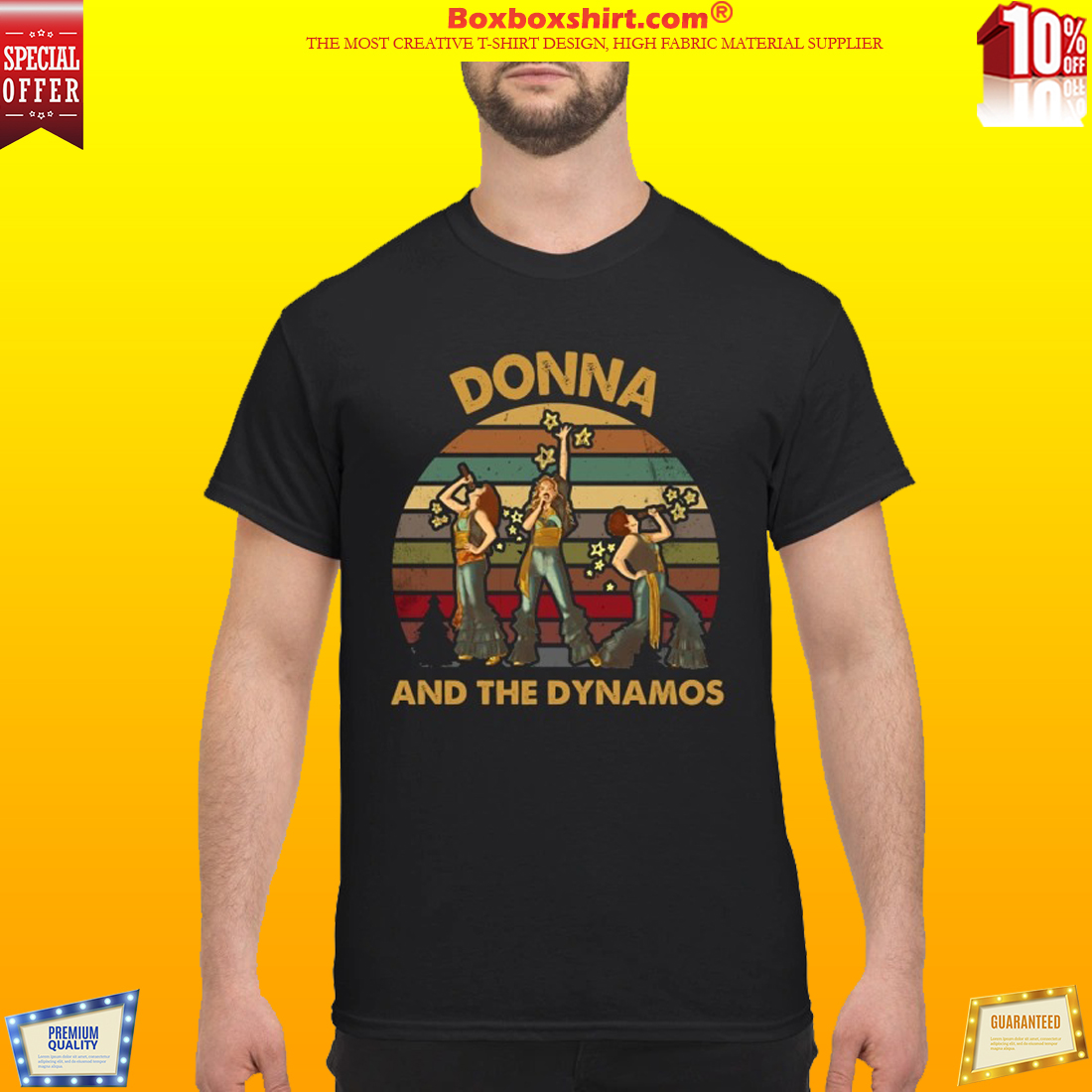 Donna and the dynamos costume classic shirt