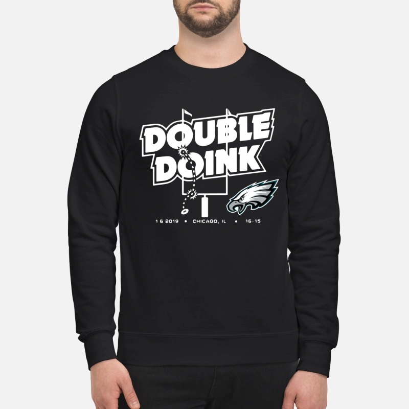Double doink Philadelphia Eagles sweatshirt