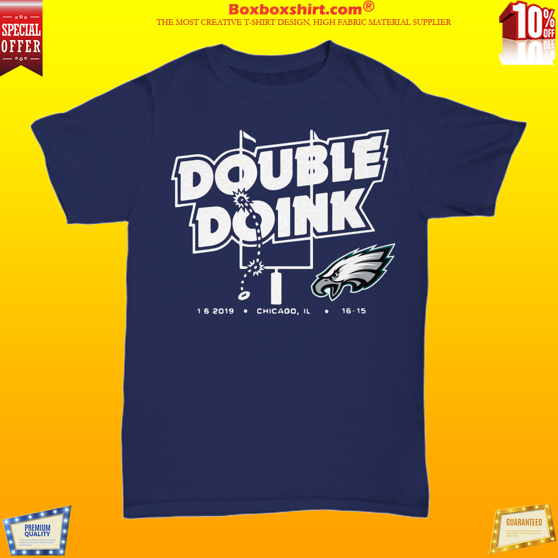 Double doink Philadelphia Eagles unisex shirt