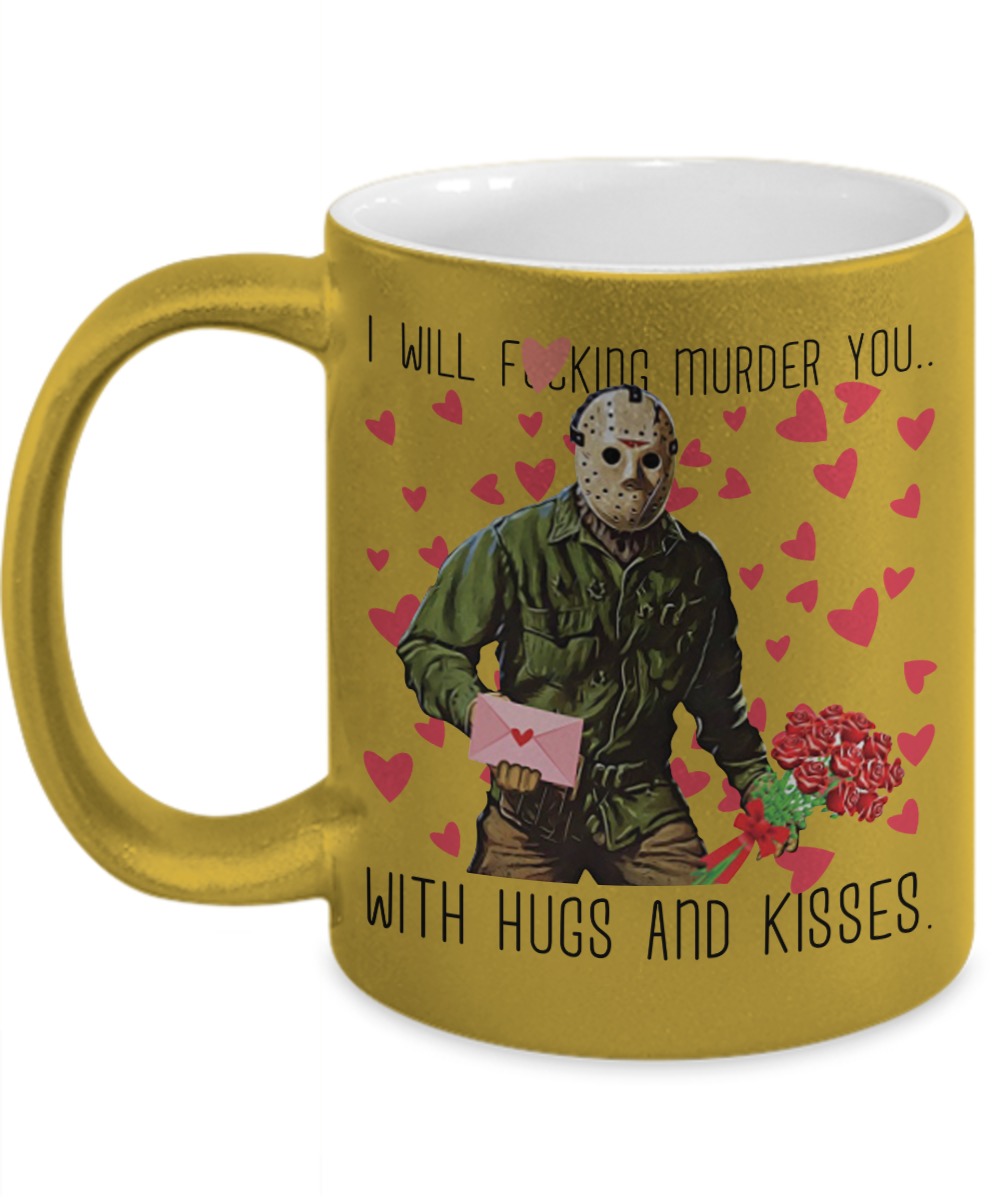 Jason I will fucking murder you with hugs and kisses yellow mug