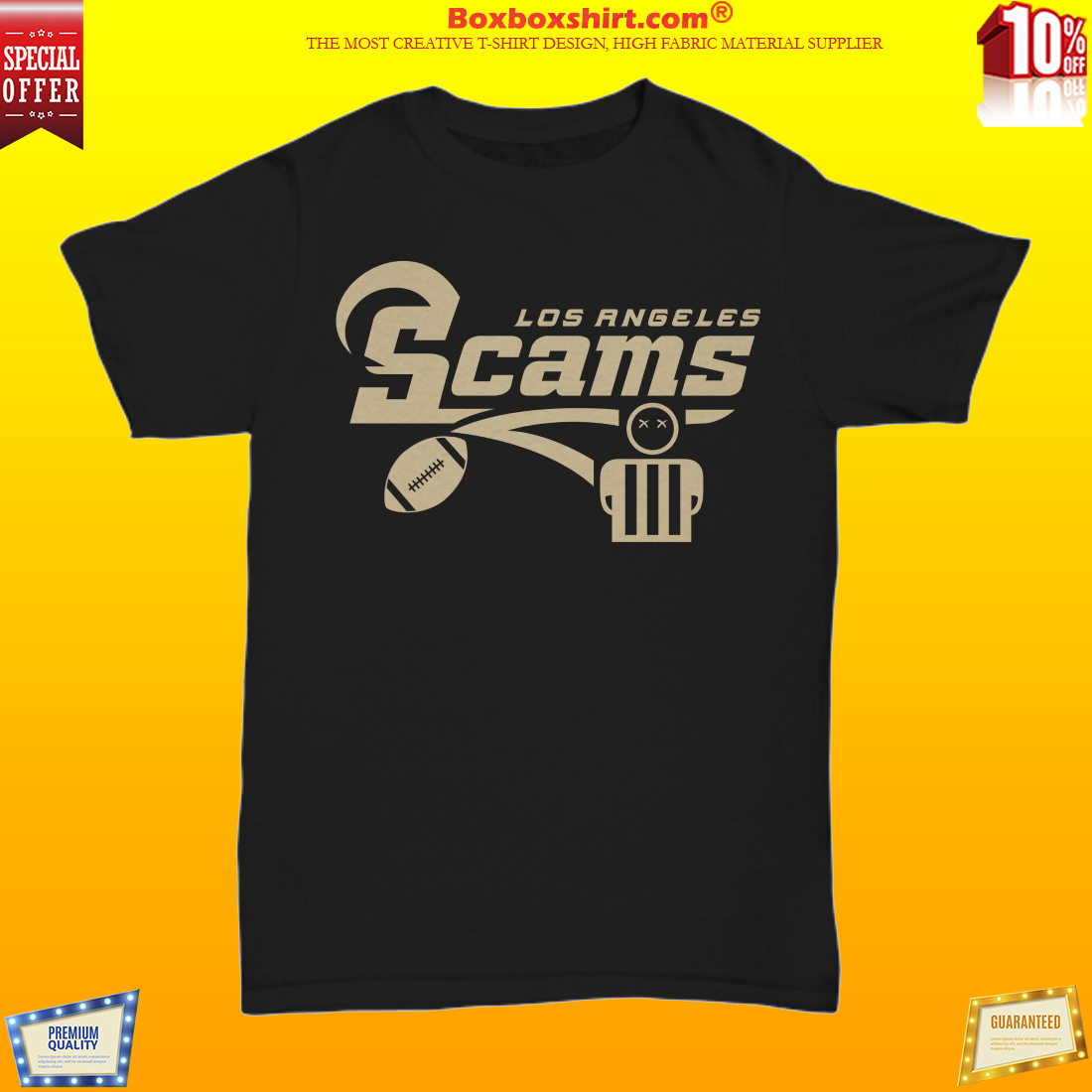 Los Angeles Rams scams unisex shirt