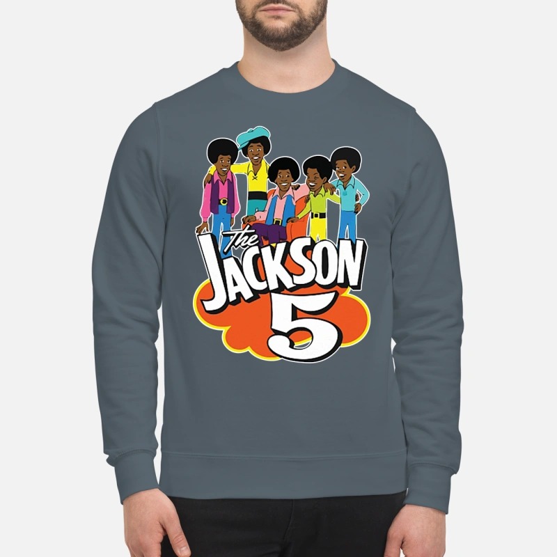 The Jackson 5 cartoon vintage retro t sweatshirt