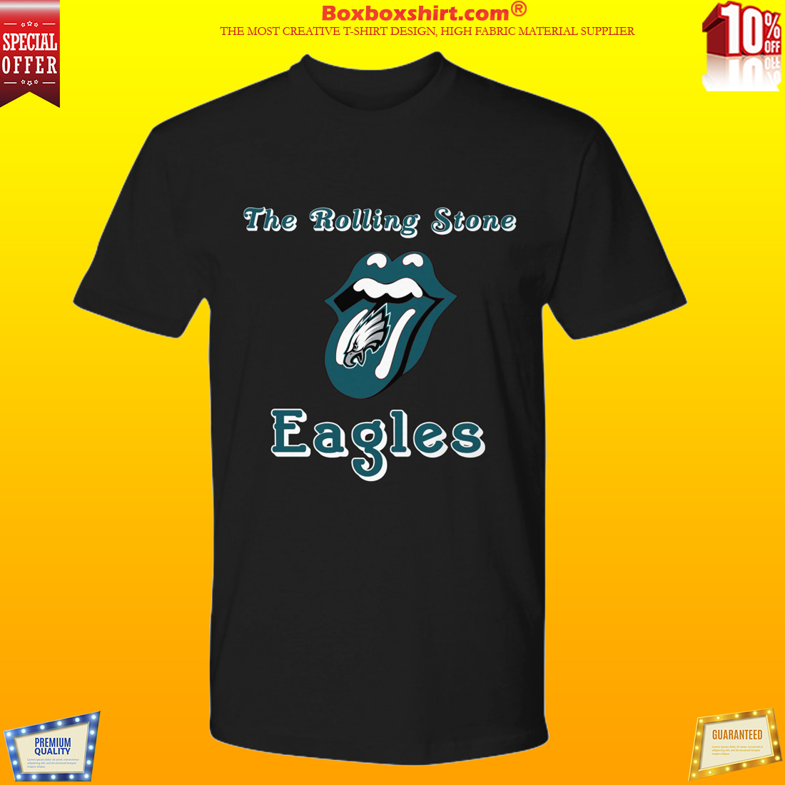 The rolling stone Philadelphia Eagles premium shirt