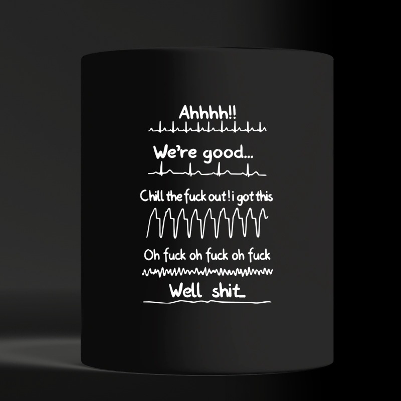 We are good chill the fuck out mug and shirt