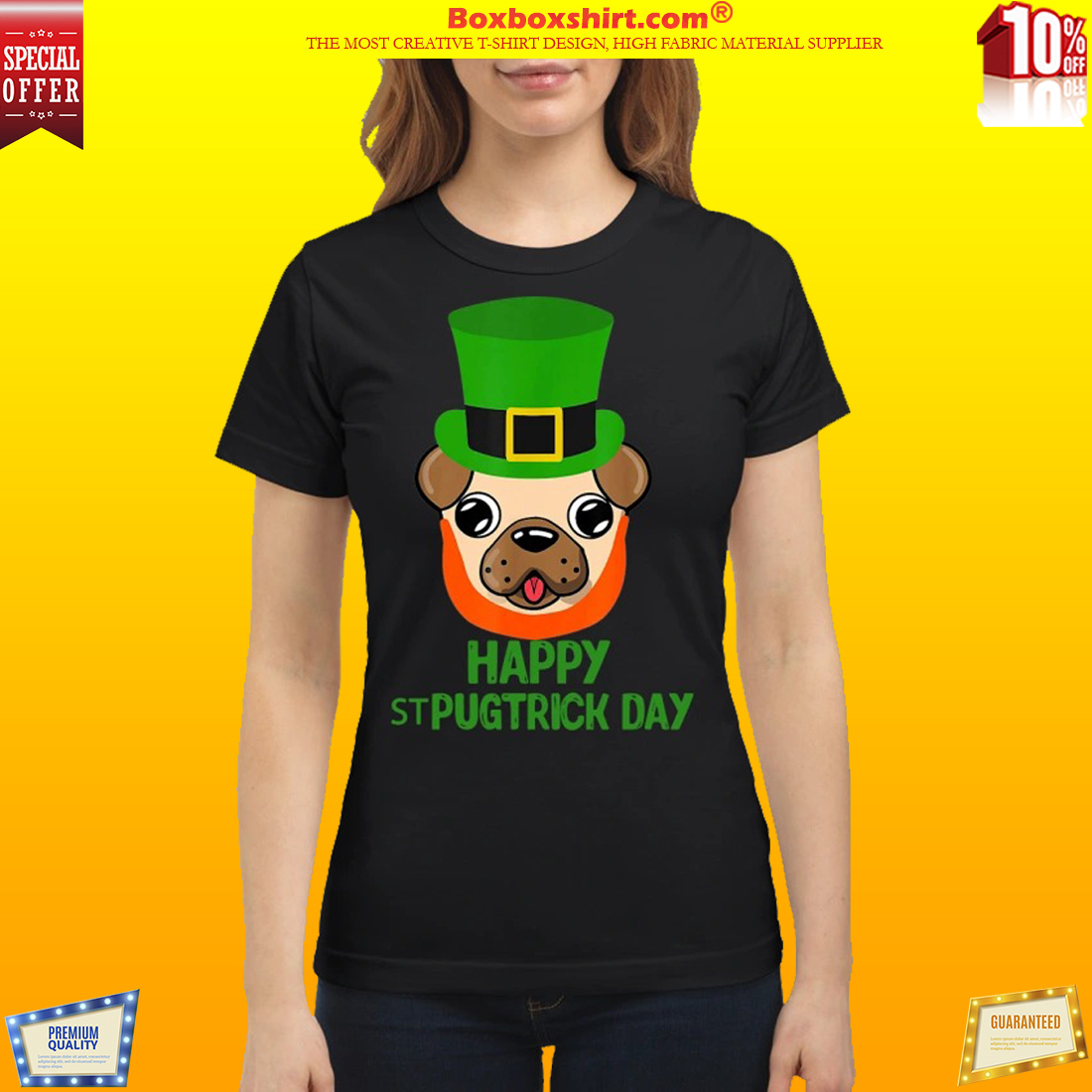 Happy St Pugtrick Day shirt