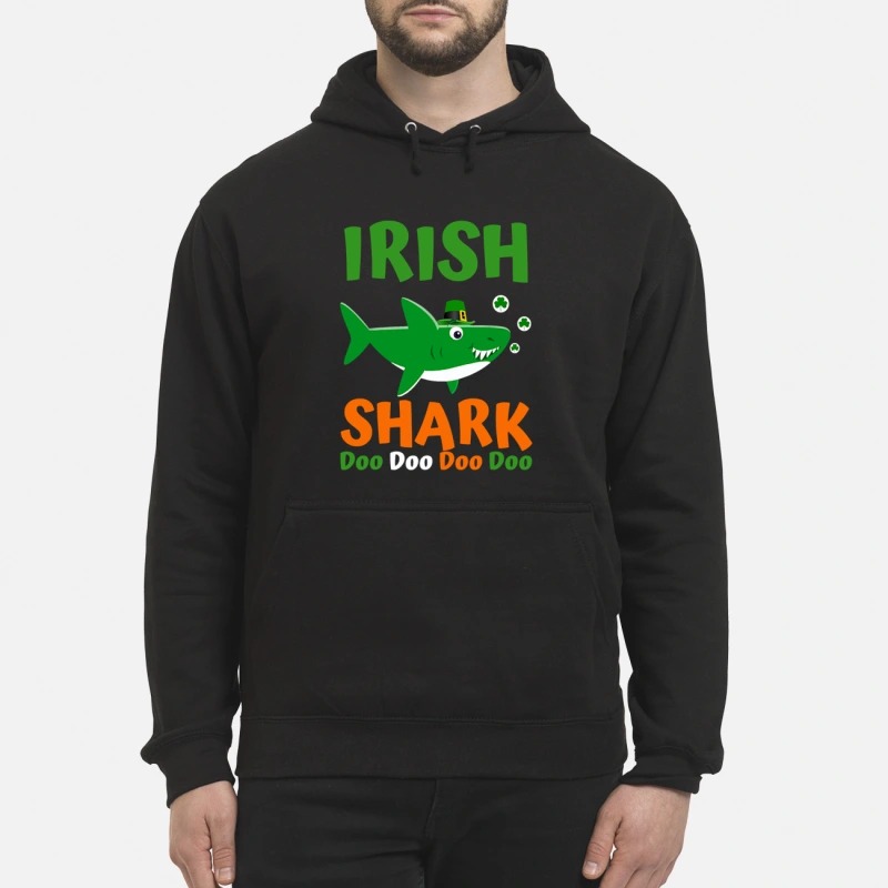 Irish shark doo doo doo doo unisex hoodie