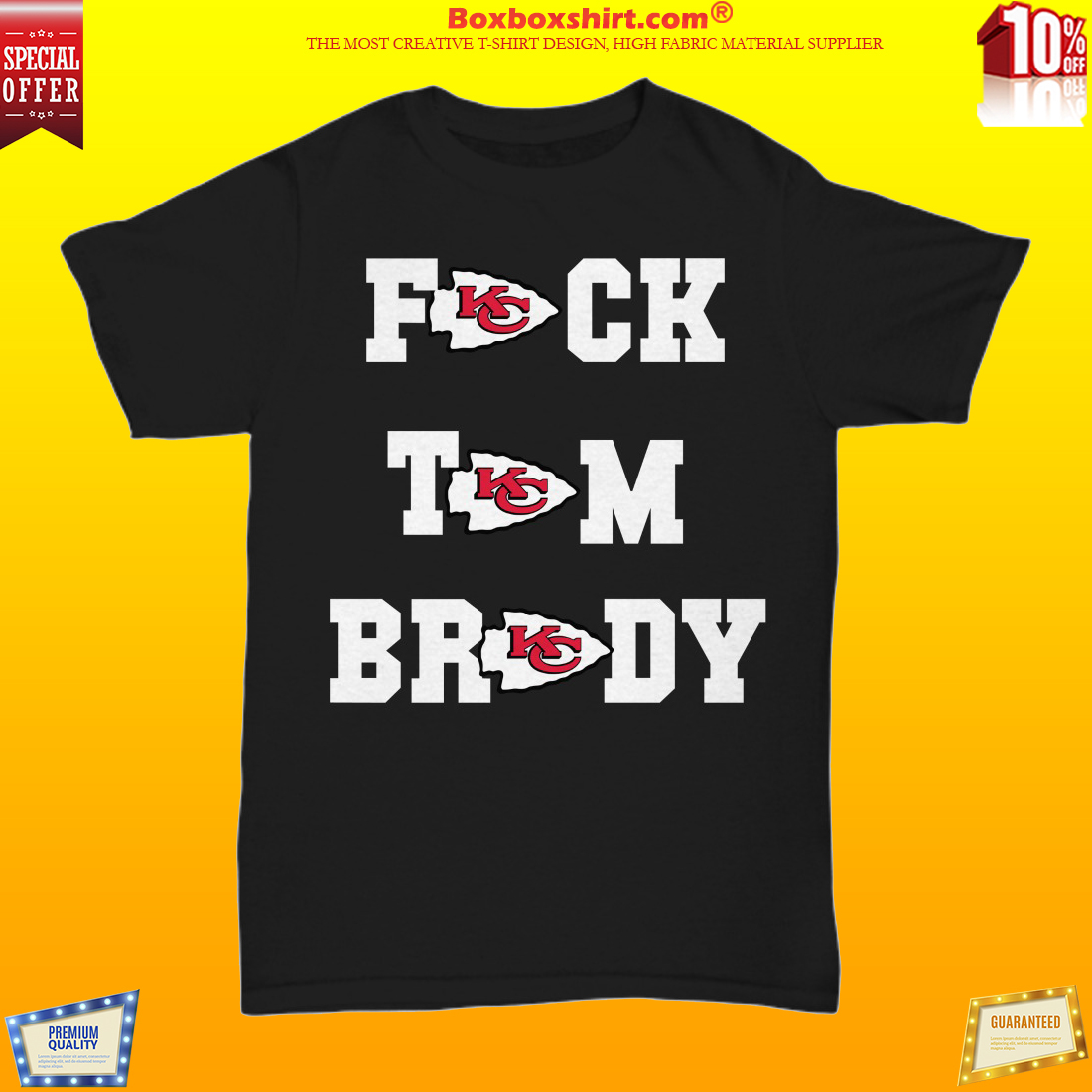 Kansa city Chiefs fuck Tom Brady unisex shirt