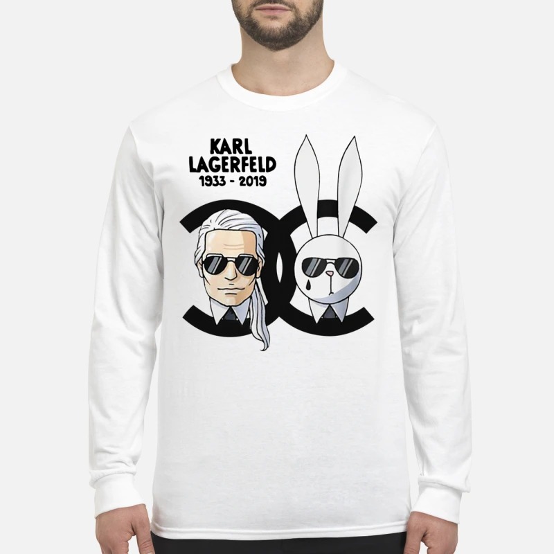 Karl Lagerfeld and rabbit Chanel men's long sleeved shirt