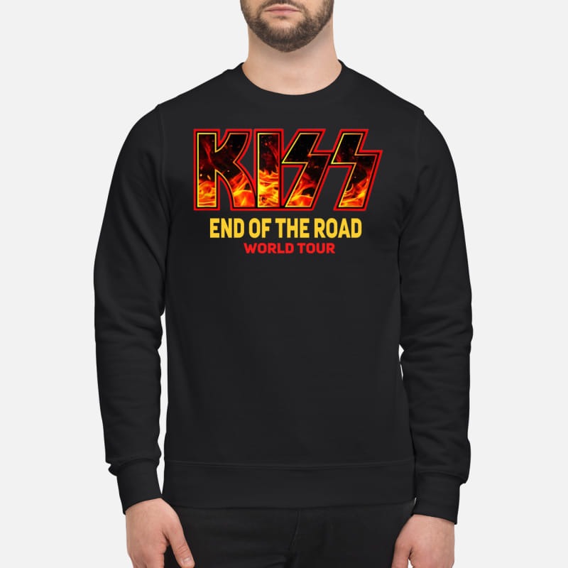 Kiss end of the road world tour sweatshirt