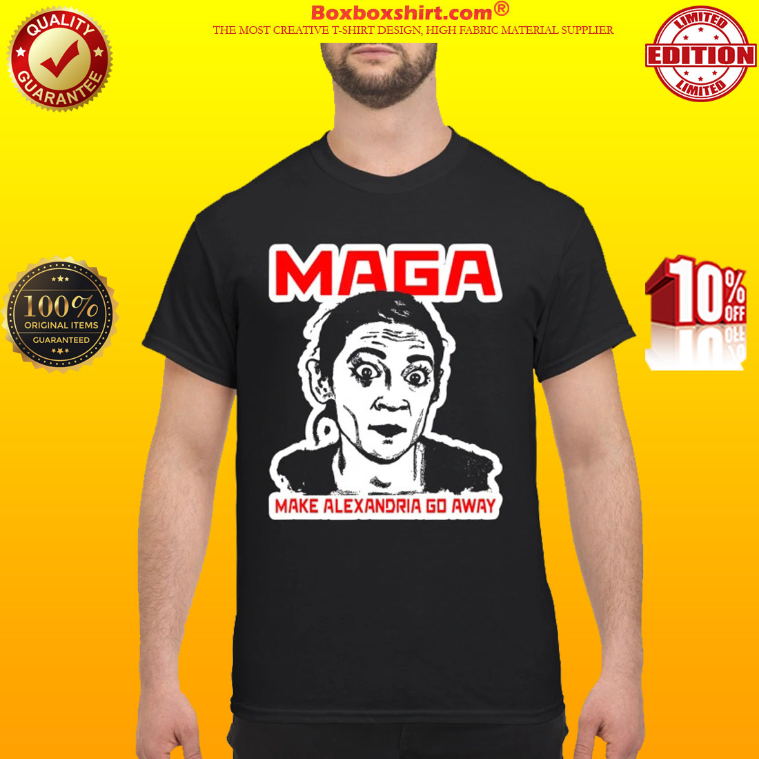 Maga make Alexandria go away classic shirt