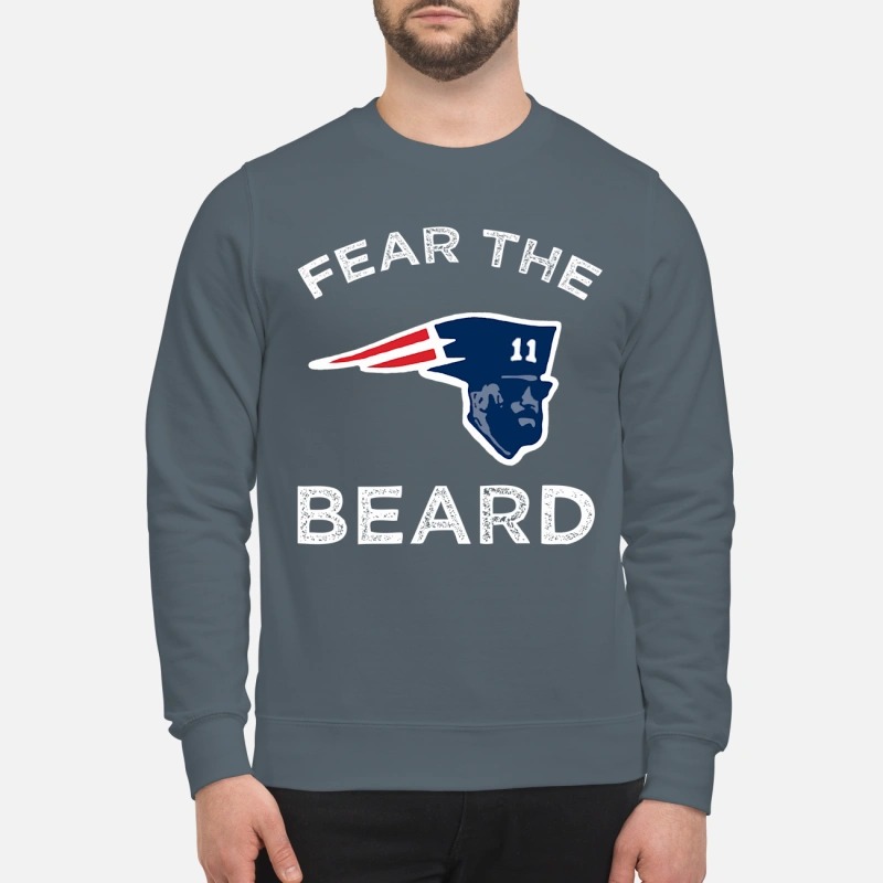 New England Patriots fear the beard sweatshirt