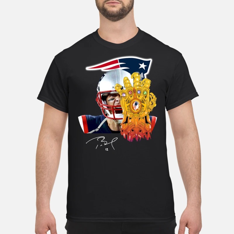 Patriots Tom Brady Thanos classic men shirt