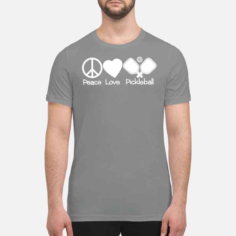Peace love pickleball premium shirt